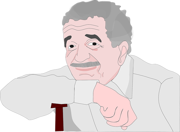 Gabriel García Márquez. Imagen recuperada de https://pixabay.com/es/